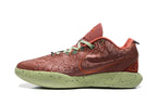 Nike 870 Sneakers Orange-Red with Green Sole