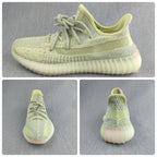 Yeezy 350 V2 Knit Sneakers Pale Green