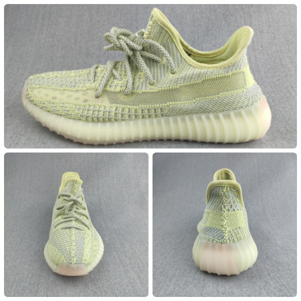 Yeezy 350 V2 Knit Sneakers Pale Green