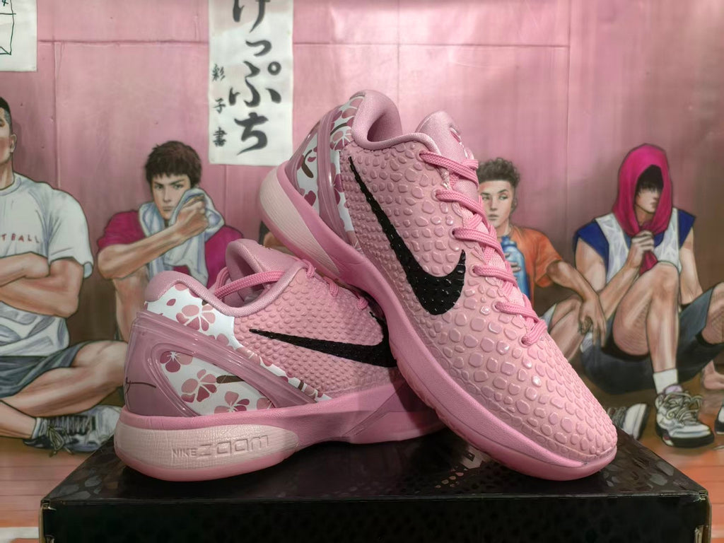 Nike Zoom Basketball Shoes in Sakura Pink