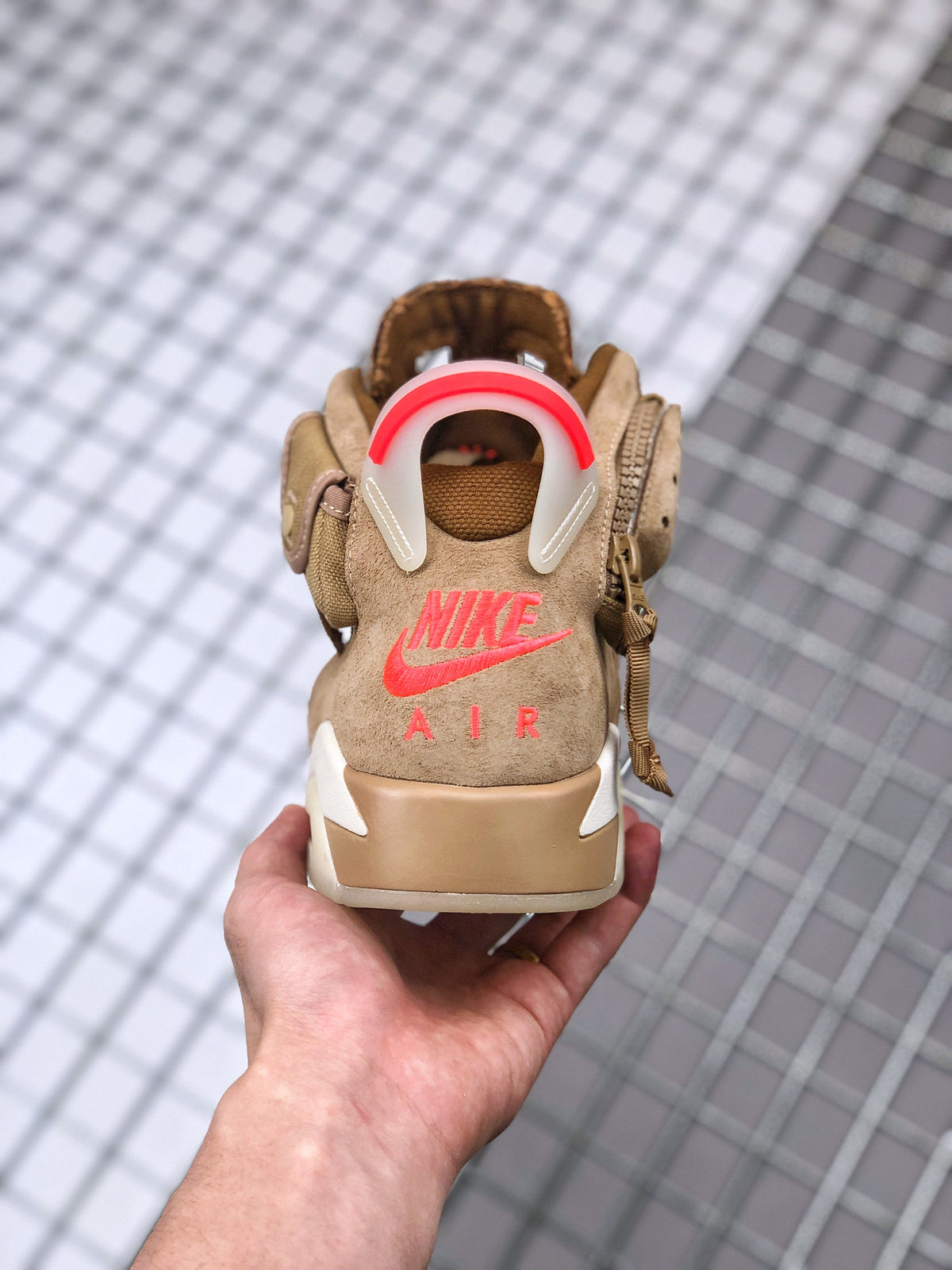 Jordan Air Jordan 6 Travis Scott Desert Brown Sneakers DH0690-200