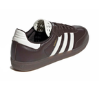 Adidas Originals Women's Aurora Coffee Samba OG "Basketweave" Sneakers, IH3982