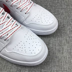 Jordan Air Jordan 1 Mid Ice Blue White Red 555112-104