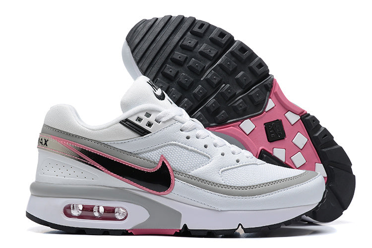 Nike Air Max BW Sneakers in White, Grey, Black and Pink