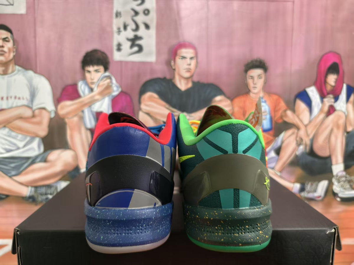 Nike Mismatched Colorway Basketball Sneakers