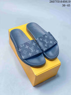 Louis Vuitton Monogram Platform Slide Sandals