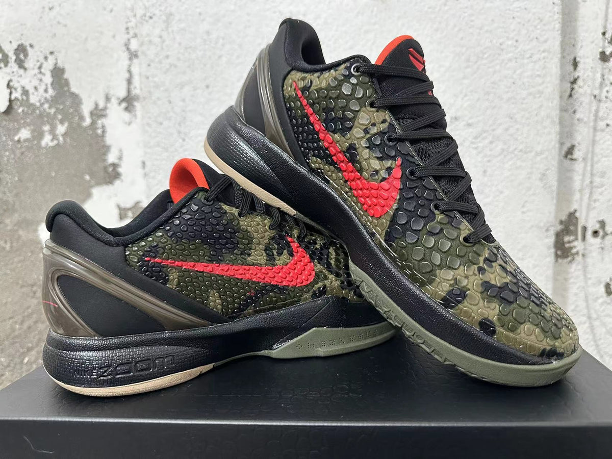 Nike Kobe 6 Italian Camo Basketball Shoes