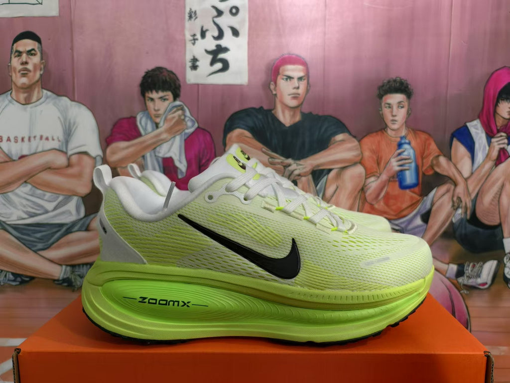 Nike Green Running Sneakers with ZoomX Detail
