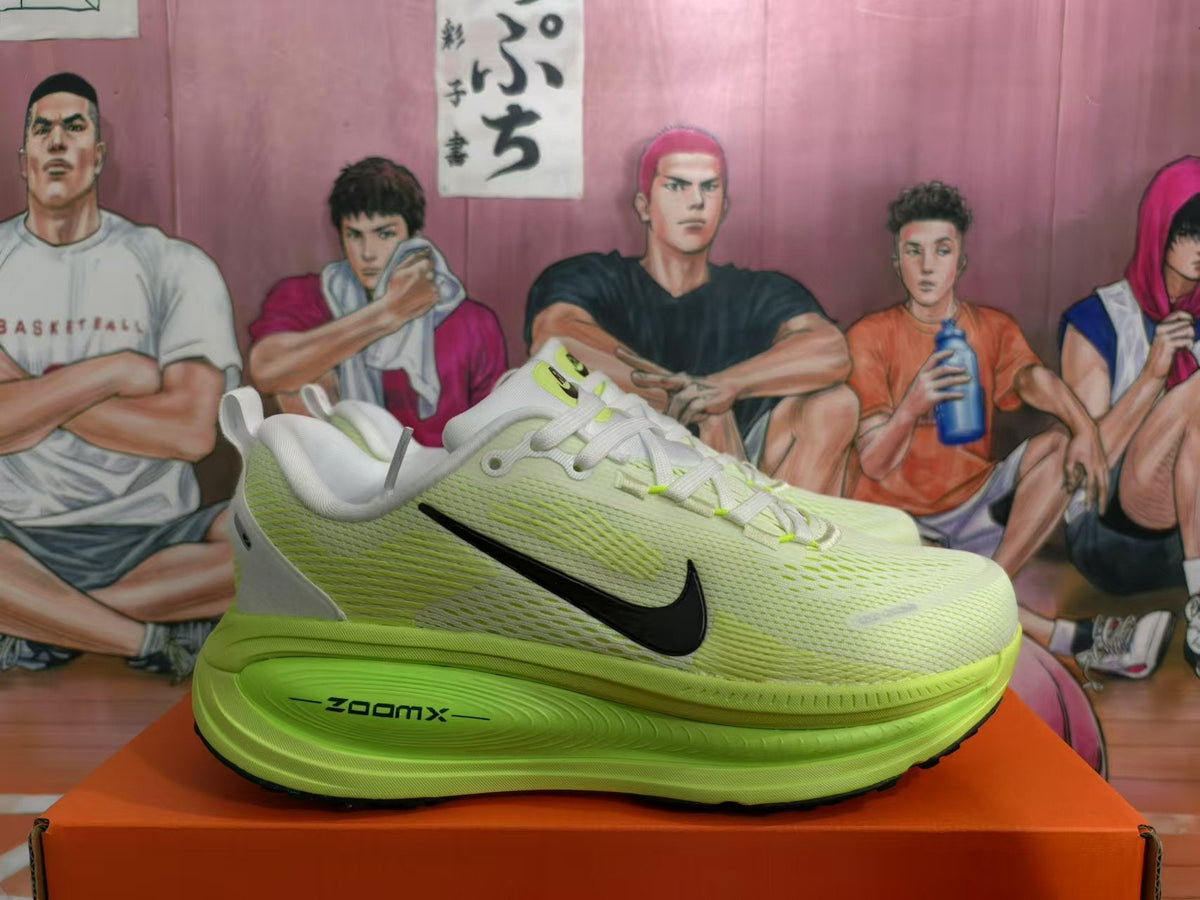 Nike Green Running Sneakers with ZoomX Detail