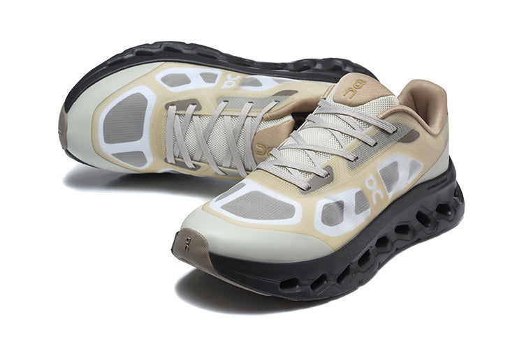 On Cloudtilt Remix Running Shoes in Cream and Black