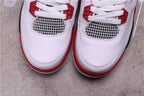 Jordan Air Jordan 4 Retro White Red Black Sneakers