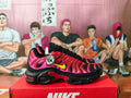 Nike TN Air Max Plus Supreme Collaboration Sneakers Red Pink Black