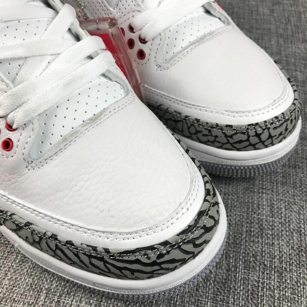 Jordan Air Jordan 3 White Cement White Sneakers