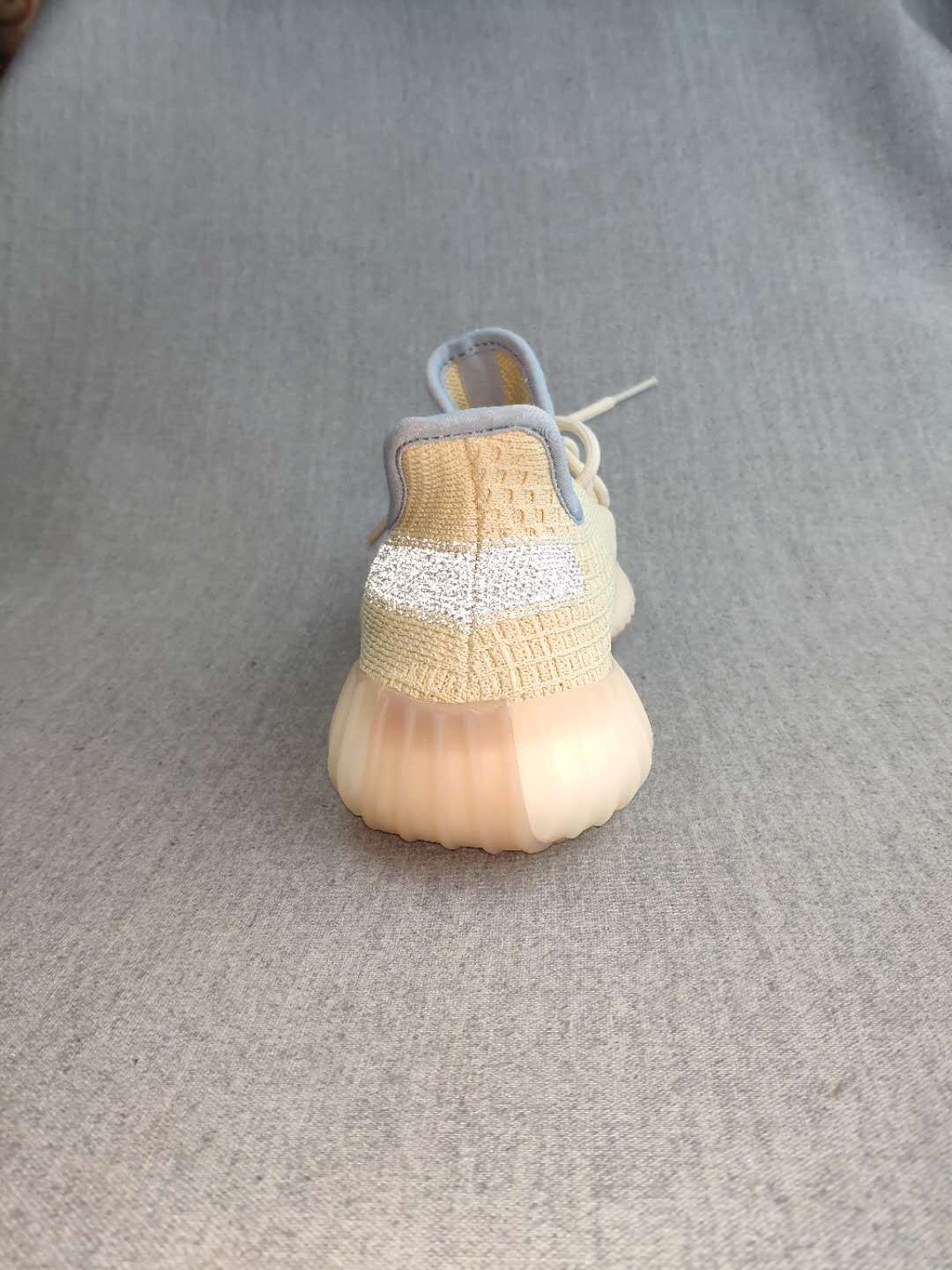 Yeezy 350 V2 Reflective Beige Sneakers