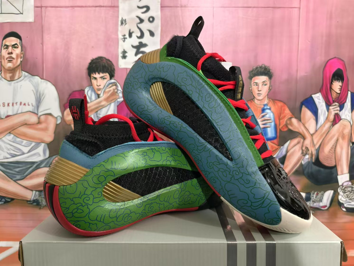 Martial Wealth God Multicolor Basketball Sneakers
