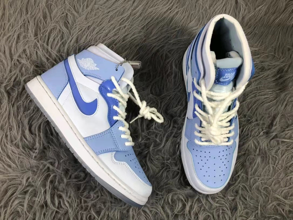 Jordan Air Jordan 1 Zoom CMFT High-Top Sneakers Mist Blue