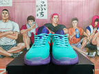Nike EYBL Basketball Sneakers Turquoise Purple