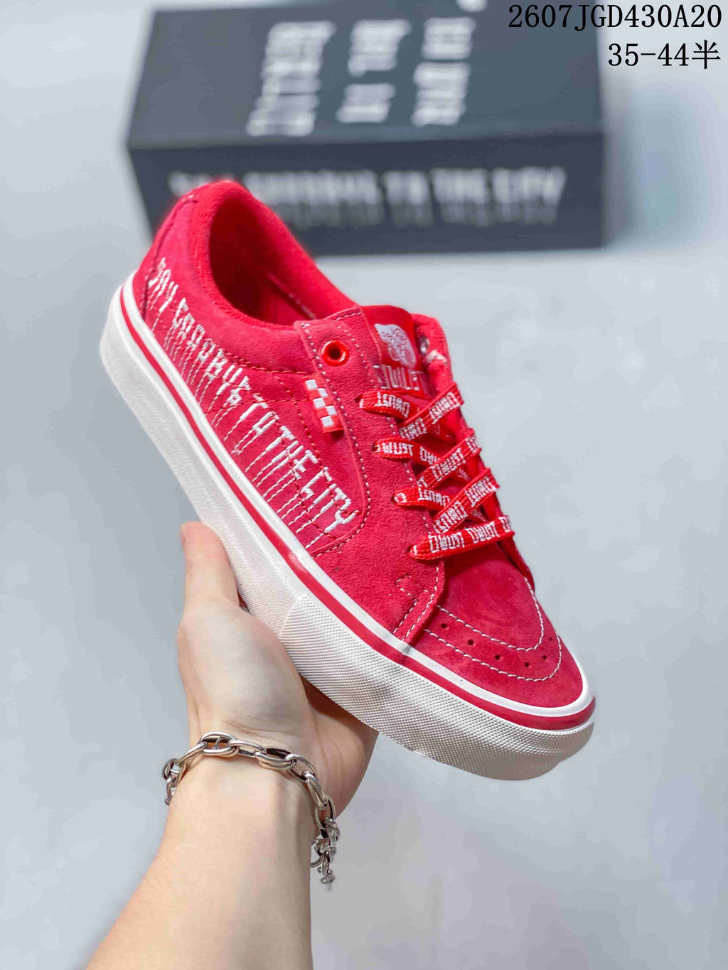 Vans Civilist Berlin SK8 Low-Top Sneakers Red 712200OPR