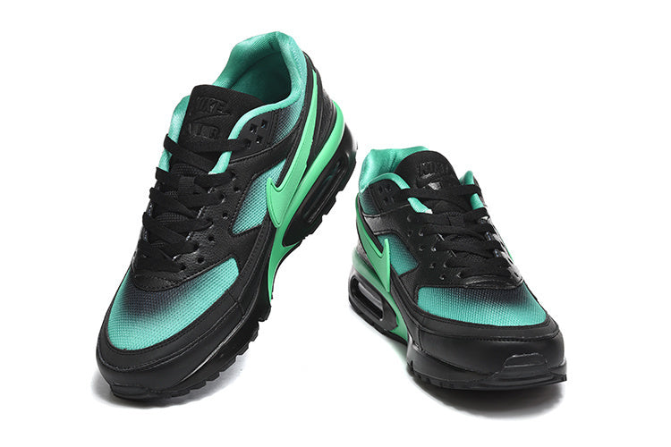 Nike Air Max Sneaker in Black and Mint Green