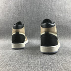 Jordan 1 High Premium WMNS Beige Black Sneakers AH7389-003