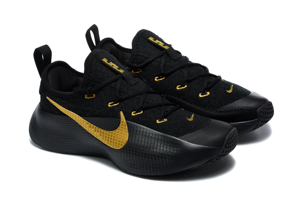 Nike LeBron 17 Low Training Shoes, Black and Gold