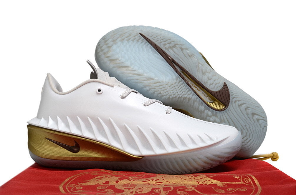 Nike Year of the Horse Basketball Shoes White Gold