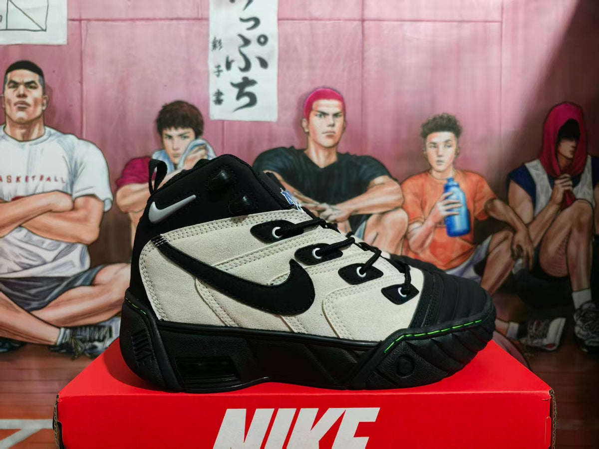Nike Air Ndestrukt High-Top Sneakers Black Cream