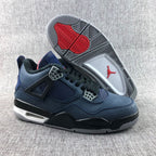 Jordan Air Jordan 4 Little Eminem Navy Sneakers