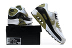 Nike Air Max 90 QS Sneakers in White, Black and Olive