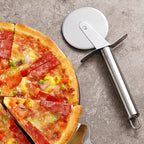 Stainless Steel Pizza Wheel Cutter Roller Baking Tool