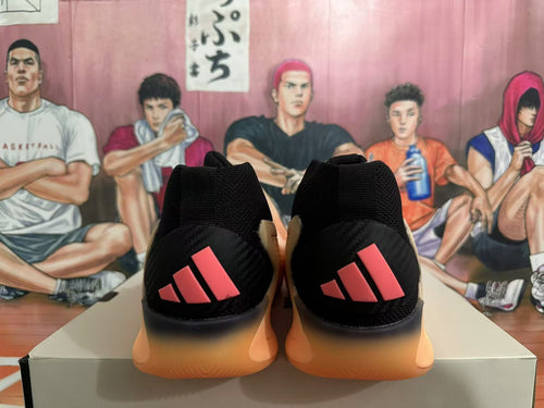 Adidas Basketball Shoes in Black and Orange