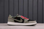 Jordan 1 Low Travis Scott Black Grey Sneakers CQ4277-008
