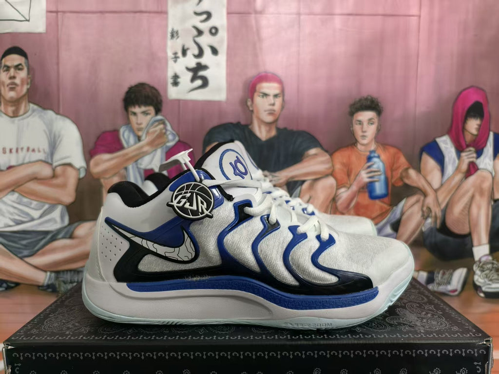 Nike Kevin Durant Basketball Shoes White and Blue