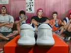Nike Basketball Sneakers White and Brown EU 40-46