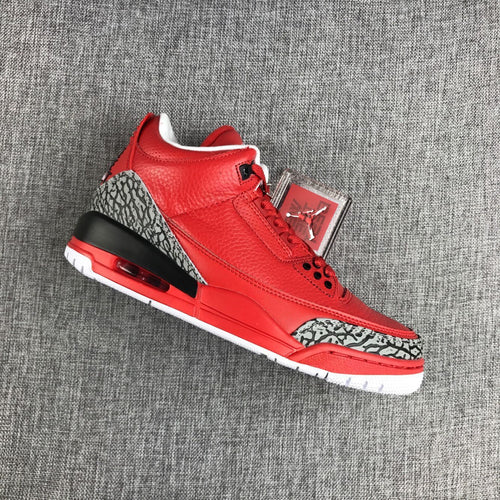 Jordan Air Jordan 3 Retro OG Red Black White Sneakers