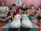 Nike Basketball Shoes White and Pink