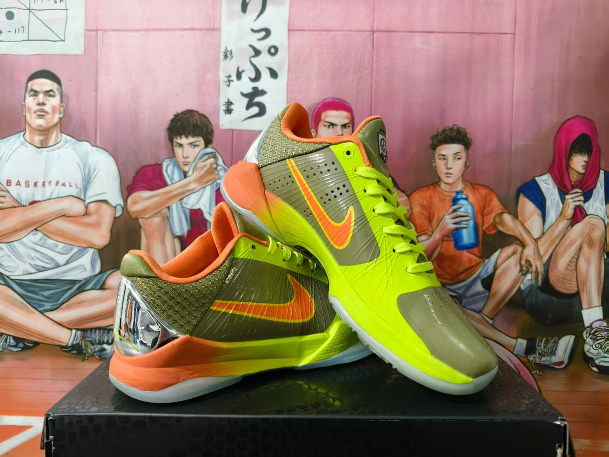 Nike Kobe 6 Basketball Shoes in Volt and Olive