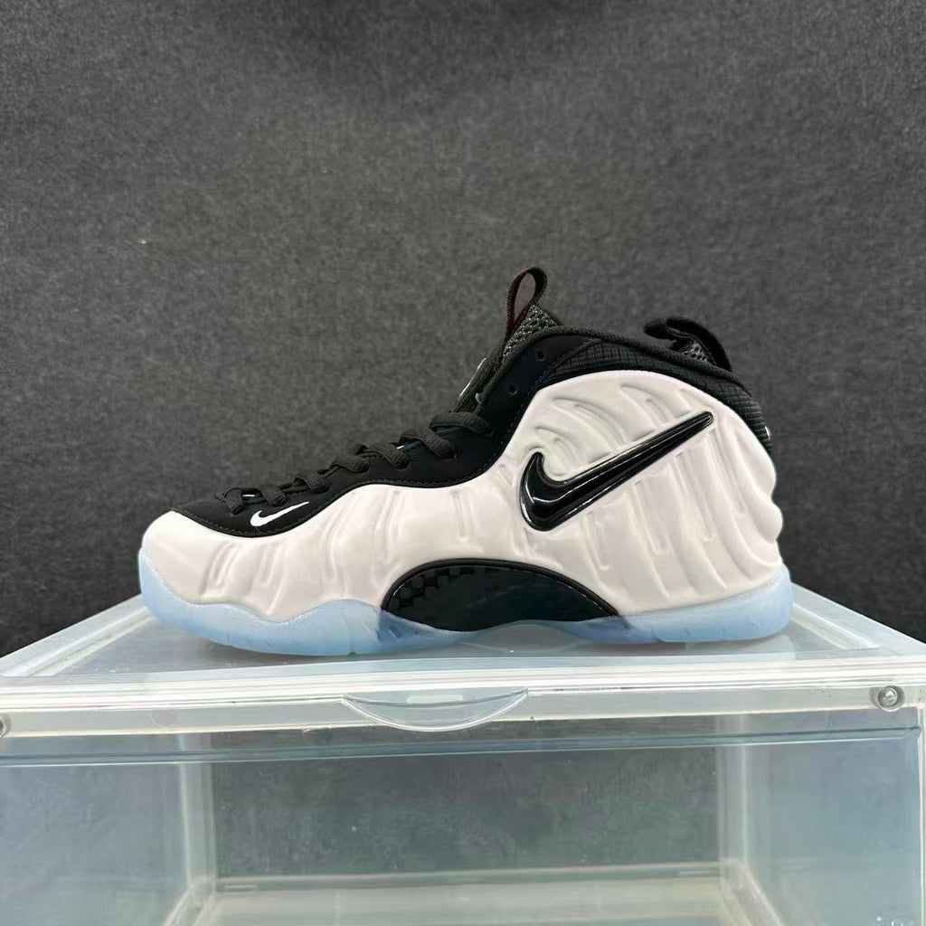 Nike Foamposite Sneakers White Black Adult Style