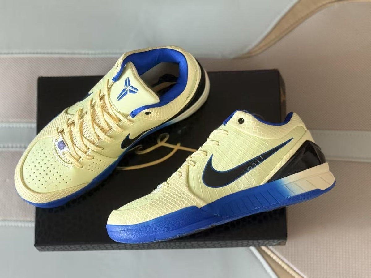Nike Kobe 4 Barcelona Colorway Basketball Sneakers