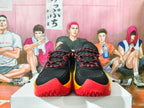 Under Armour Curry Basketball Shoes Black Yellow Red