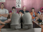 Nike Grey Basketball Sneakers