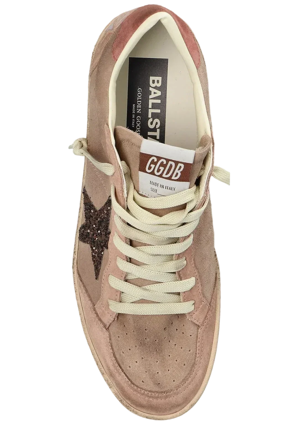 Golden Goose Deluxe Brand Ball Star Glittered Sneakers