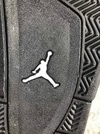 Jordan 4 Tattoo Black and Red Sneakers CT8527-016