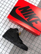 CLOT x Air Jordan 1 Mid Fearless Black Sneakers