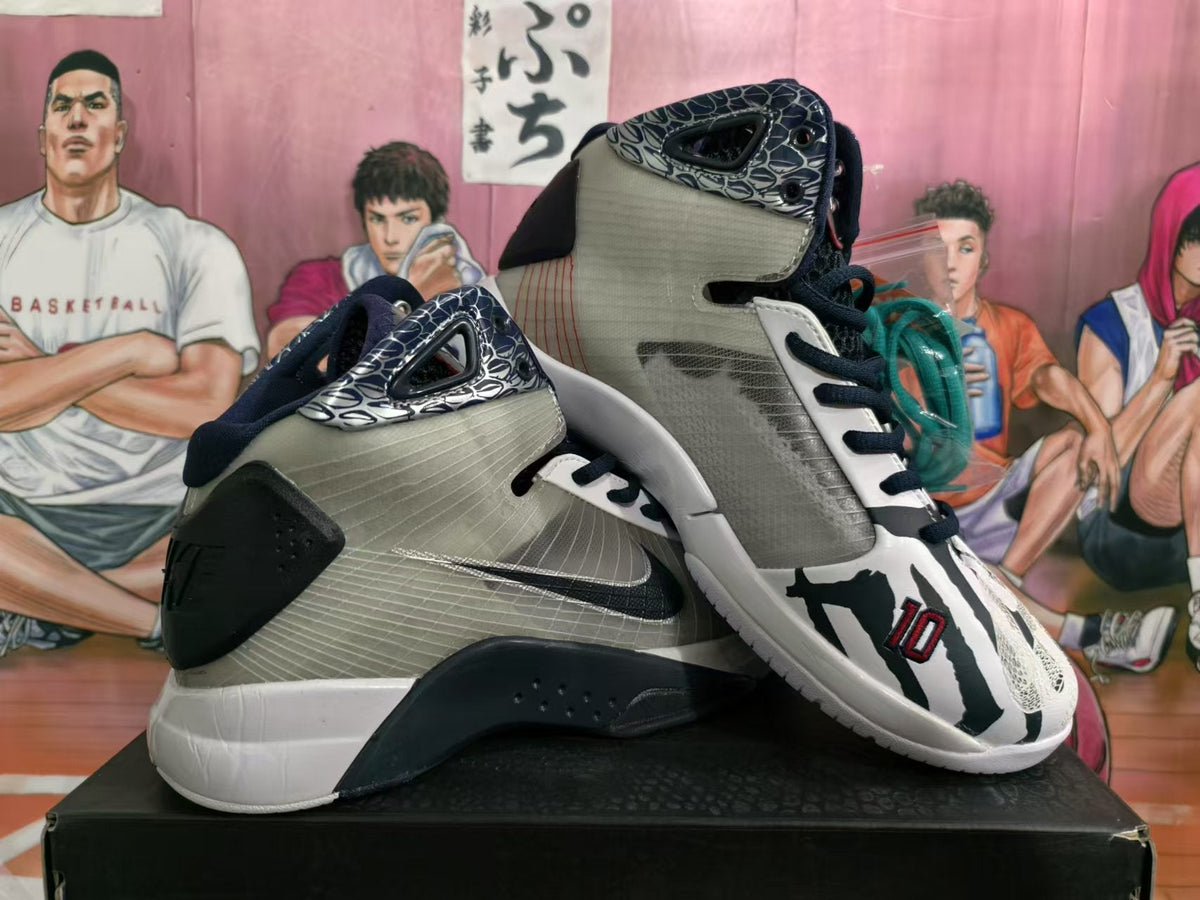 Nike Basketball Sneakers Olympic Style Black Grey