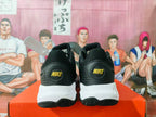 Nike Black Gold Basketball Sneakers