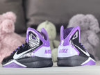 Nike Hyperdunk 2010 Kids Basketball Shoes, Black and Purple
