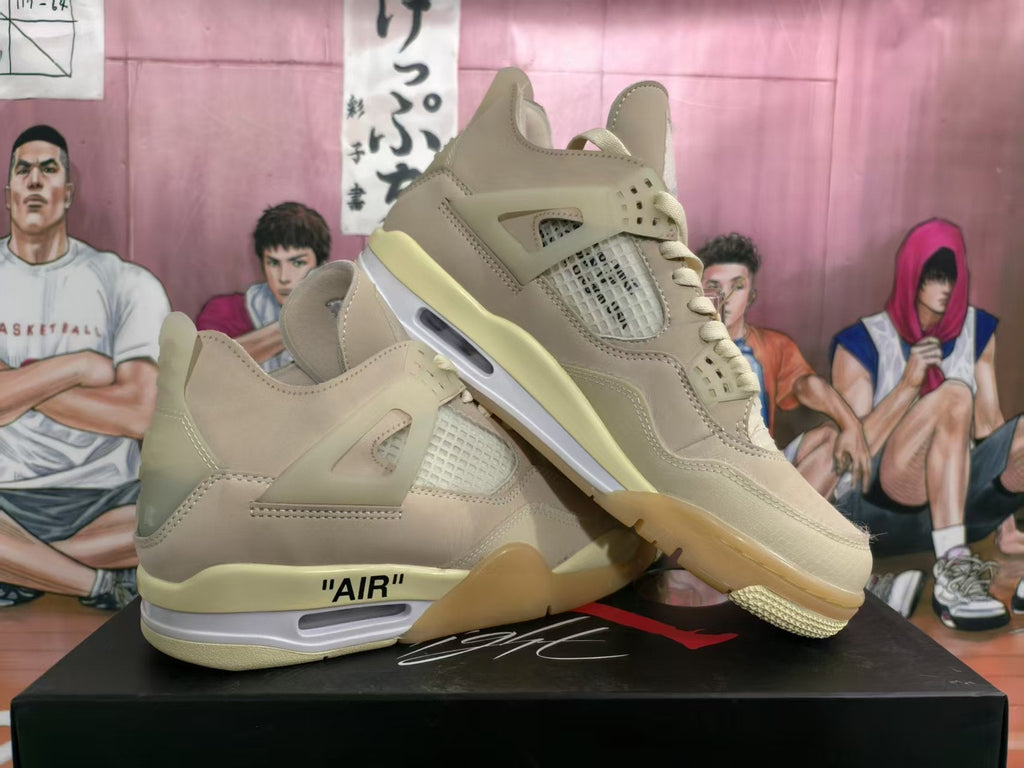 Jordan 4 Sneakers Khaki