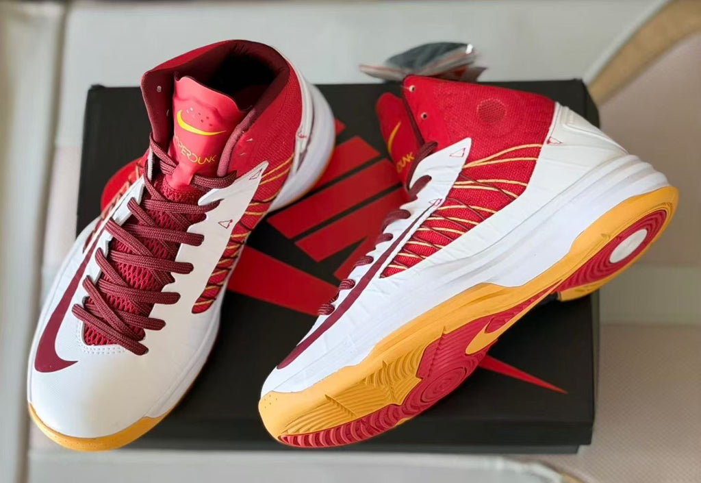 Nike Hyperdunk 2012 China Team Basketball Shoes Red White