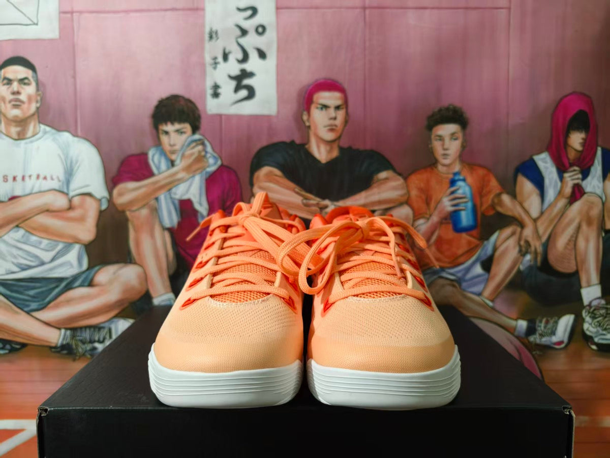 Nike Basketball Sneakers Orange and White